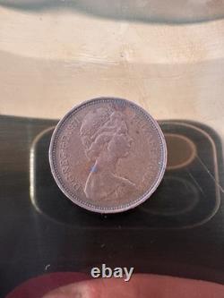 1 1971 2P New Pence Coin, Extremely Rare and Valuable Collector's Item