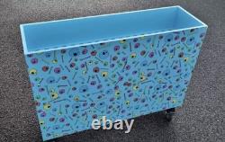 1 Extremely Rare Beavertown Planter Brand New With Casters Pub Man Cave Home Bar