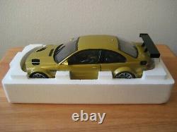 118 BMW M3 GTR E46 Diecast-Street Version Mustard LIMITED ED. EXTREMELY RARE