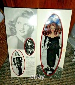 14.5 RITA HAYWORTH VINYL DOLL AS GILDA-ORIG. 2000 WithBOX&CERTIFICATE-EXCELLENT