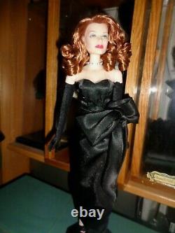 14.5 RITA HAYWORTH VINYL DOLL AS GILDA-ORIG. 2000 WithBOX&CERTIFICATE-EXCELLENT