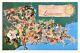 1930 Louisiana Map Wendt Andry New Orleans Oil Rigs Baton Rouge Extremely Rare