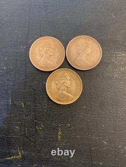1971, 1979, 1980 2P New Pence Coin Extremely Rare and Valuable Collector's Items