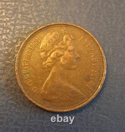 1971 2P New Pence Coin, Extremely Rare and Valuable Collector's Item
