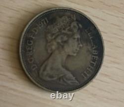 1971 2P New Pence Coin, Extremely Rare and Valuable Collector's Item