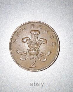1971 2P New Pence Coin, Extremely Rare and Valuable Collector's Item