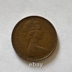1971 2P New Pence Coin, Extremely Rare and Valuable Collector's Item