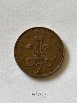 1971 2P New Pence Coin, Extremely Rare and Valuable Collector's Item
