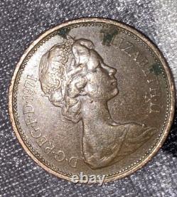 1971 2P New Pence Coin, Extremely Rare and Valuable Collector's Item