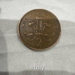 1971 2P New Pence Coin, Extremely Rare and Valuable Collector's Item
