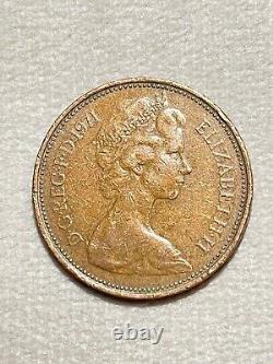 1971 2p New Pence Coin (EXTREMELY RARE) British Money