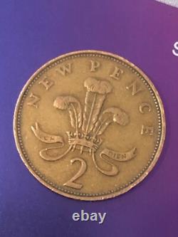 1971 2p New Pence Coin (EXTREMELY RARE) British Money Collectors Item