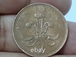 1971 2p New Pence Coin (EXTREMELY RARE) Original UK Queen Elizabeth 2nd II