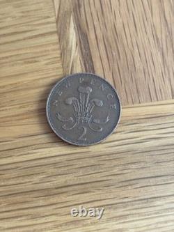 1971 British 2P'New Pence' Coin Extremely Rare