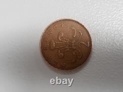 1971 British 2P'New Pence' Coin Extremely Rare Collectors coin/collectots item