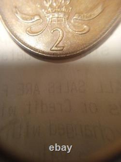1971 NEW PENCE 2p British Elizabeth II Coin Extremely Rare (Great Condition)