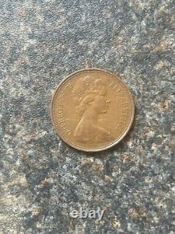 1971 QEII extremely rare Two New Pence coin