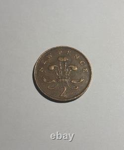 1971 Two Pence coin, extremely rare and limited unintentional release new pence