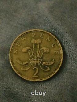 1971 new pence 2p coin extremely rare