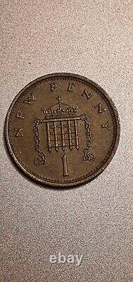 1975? 1p New Penny Coin? Queen Portrait? Collectable Extremely RaRE