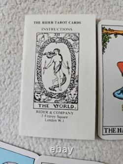 1975 The Traveller's Tarot A E Waite & PC Smith deck EXTREMELY RARE MoiUnique 1975 The Traveller's Tarot A E Waite & PC Smith deck EXTREMELY RARE MoiUnique