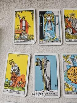 1975 The Traveller's Tarot A E Waite & PC Smith deck EXTREMELY RARE MoiUnique 1975 The Traveller's Tarot A E Waite & PC Smith deck EXTREMELY RARE MoiUnique