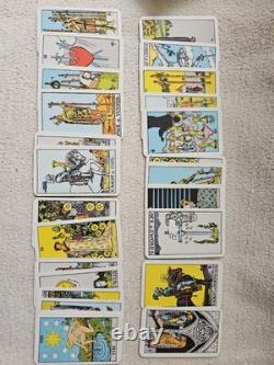 1975 The Traveller's Tarot A E Waite & PC Smith deck EXTREMELY RARE MoiUnique 1975 The Traveller's Tarot A E Waite & PC Smith deck EXTREMELY RARE MoiUnique