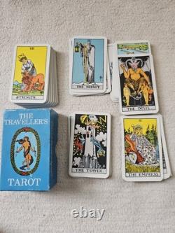 1975 The Traveller's Tarot A E Waite & PC Smith deck EXTREMELY RARE MoiUnique 1975 The Traveller's Tarot A E Waite & PC Smith deck EXTREMELY RARE MoiUnique