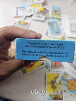 1975 The Traveller's Tarot A E Waite & PC Smith deck EXTREMELY RARE MoiUnique 1975 The Traveller's Tarot A E Waite & PC Smith deck EXTREMELY RARE MoiUnique