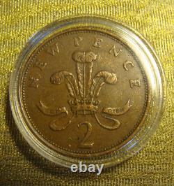 1980 2p New Pence Coin (EXTREMELY RARE) British Money'Rare MINTING ERROR Coin