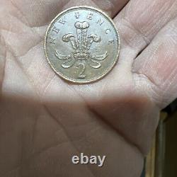 1981 vintage Extremely Rare 2p New Pence Collectors Coin