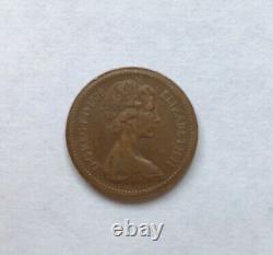 1p NEW PENNY 1976 ERROR COIN MISSING RIM EXTREMELY RARE