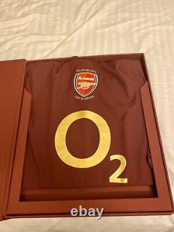 2005-06 Arsenal Highbury Home Limited Edition Boxed Shirt Extremely Rare Nike