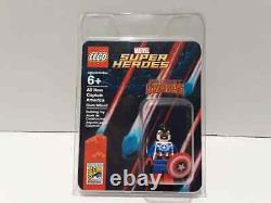 2015 Sdcc Exclusive Lego Captain America Sam Wilson Mini Figure Extremely Rare