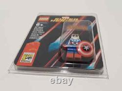 2015 Sdcc Exclusive Lego Captain America Sam Wilson Mini Figure Extremely Rare
