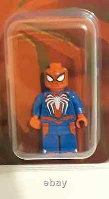 2019 Sdcc Exclusive Lego Ps4 Spiderman Mini Figure Extremely Rare