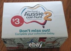 2021 Great Aussie Coin Hunt 2 A-Z Set of 52 $1-Brand New With Box-Extremely Rare