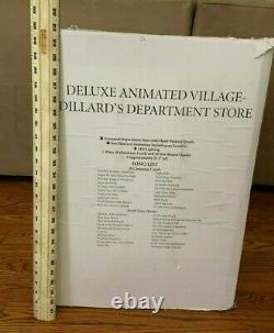 21.5 Extremely Rare Mr. Christmas Dillards Department Store Animated Village