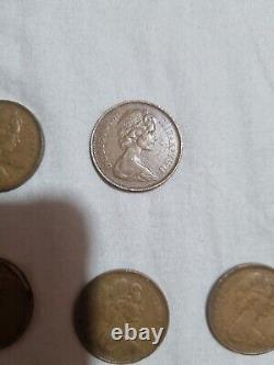 22 British 1971 2P New Pence, New Penny Extremely Rare 2p Coin