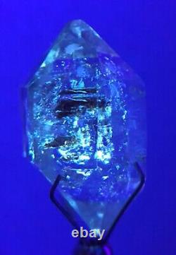 24ct Extremely Rare Petroleum Quartz Double Terminated Crystal from Pakistan