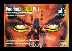 3dfx Voodoo 3 3000 PCI 16MB Extremely Rare New Sealed Old Stock