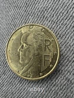 50 Euro Cent France 2024 Marie Curie! New Design! Extremely Rare 50 Euro Cent France 2024 Marie Curie! New Design! Extremely Rare