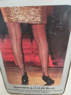 Aristoc HARMONY POINT BOW Stockings Size 3 9.5 Black. Brand New. EXTREMELY RARE