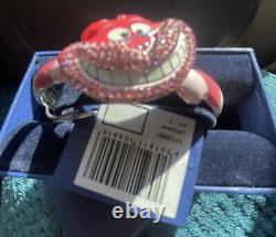 Authentic EXTREMELY RARE Swarovski Alice In Wonderland Cheshire Cat bracelet NEW