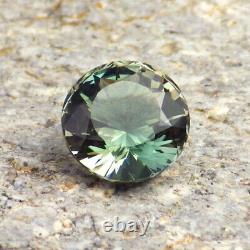 BLUE-TEAL DICHROIC OREGON SUNSTONE 2.04Ct FLAWLESS, EXTREMELY RARE NATURAL GEM