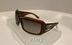 BRAND NEW! Extremely RARE! Chanel 5076 H MOTHER OF PEARL Sunglasses (Brown)