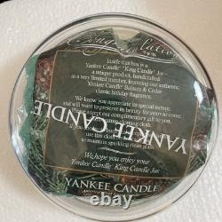 Balsam & Cedar 13lb King Yankee Candle Candle Extremely Rare NEW Never Lit