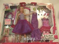 Barbie A Fashion Fairytale Doll Gift Set 2010 EXTREMELY RARE HTF