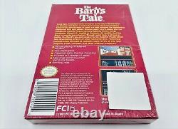 Bard's Tale Nintendo NES Brand New H-Seam Factory Sealed EXTREMELY RARE