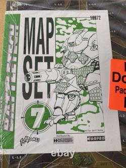 BattleTech Complete Map Set #7 Wizkids 2002 New And Sealed Extremely Rare